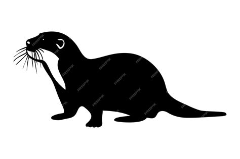 otter silhouette|otter silhouette logo.